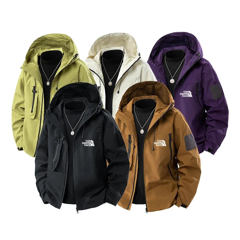 2025 Spring and Autumn Hiking Camping Jacket Men's Motocross Clothing Mountain Bike Coat Waterproof Bicycle Outerwear