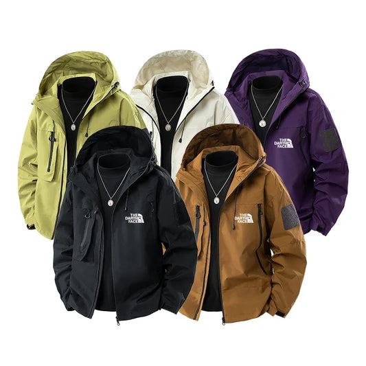 2025 Spring and Autumn Hiking Camping Jacket Men's Motocross Clothing Mountain Bike Coat Waterproof Bicycle Outerwear
